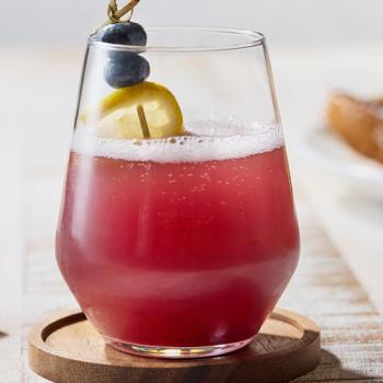 LEMON BLUEBERRY MIMOSA